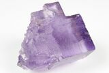 Purple Cubic Fluorite Crystal With Phantoms - Cave-In-Rock #191991-1